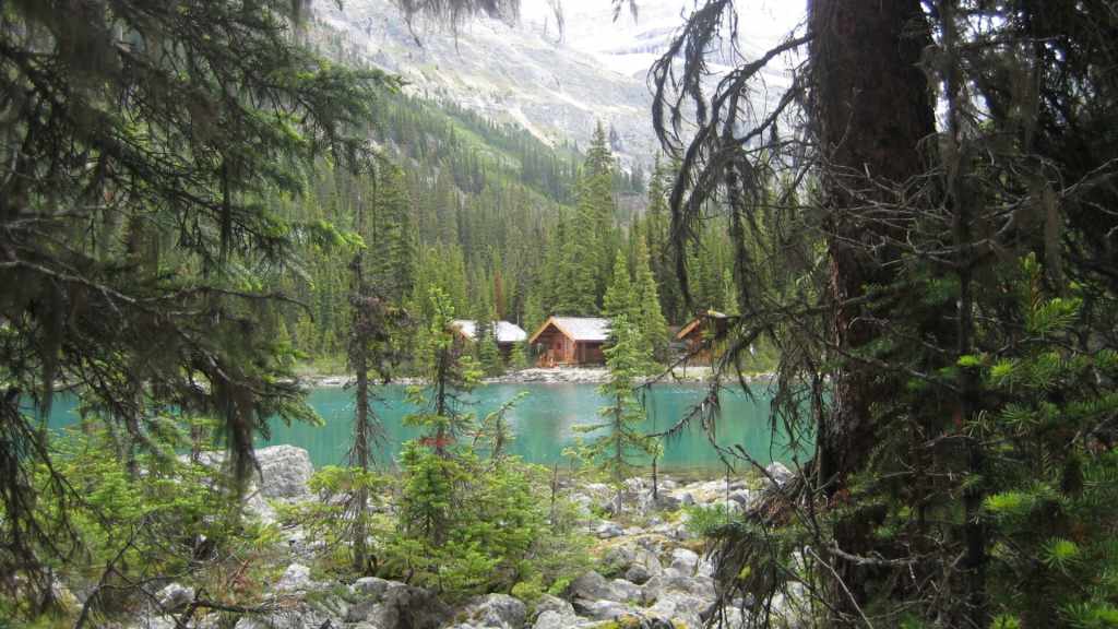 Lago O'Hara. Acceso limitado a 40 plazas diarias. Acceso en autocar.