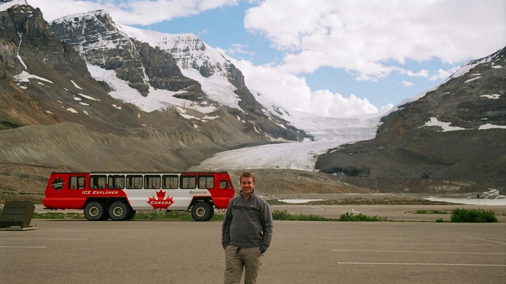 lengua del Glaciar Athabasca.