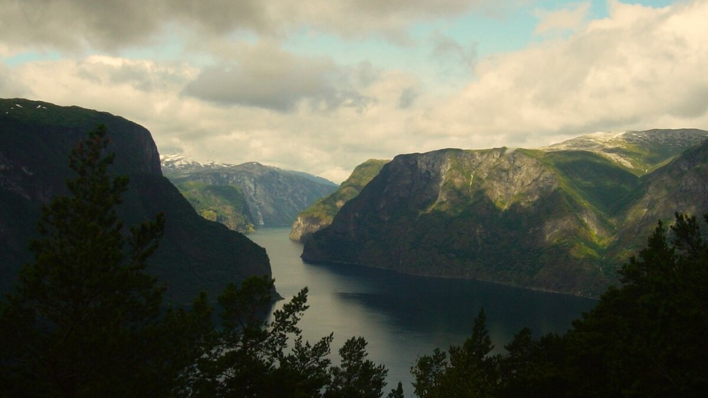 Geiranger desde el mirador Ornevegen
