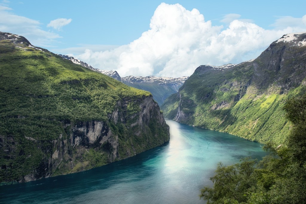 Fiordo Geiranger. Ruta por los fiordos noruegos