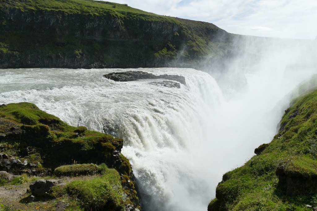 Gullfoss. Las mejores cascadas de Islandia.
