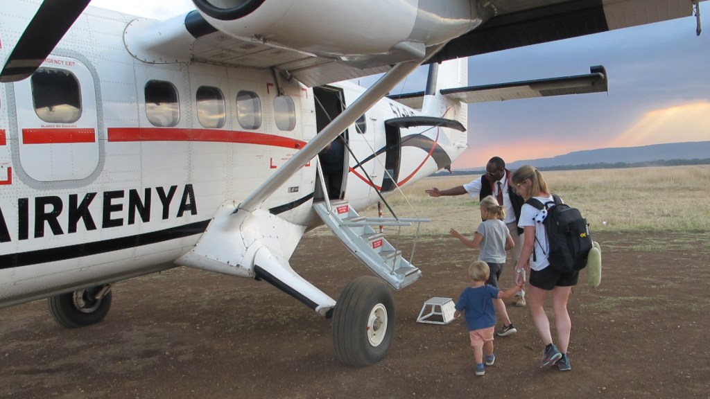 Traslado en avioneta a Masai Mara. Kenia