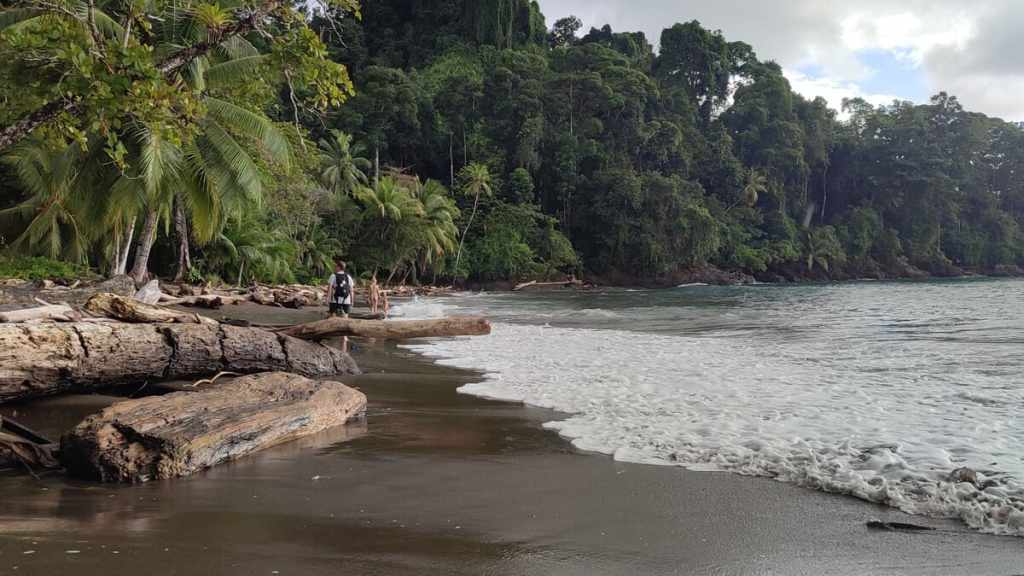 Playa de San Josecito en Corcovado. Hoteles con encanto. 