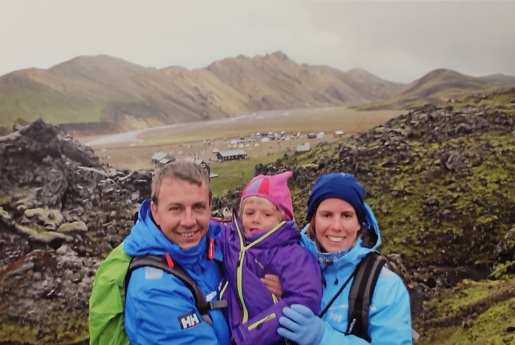 Senderismo en Landmannalaugar con niños
