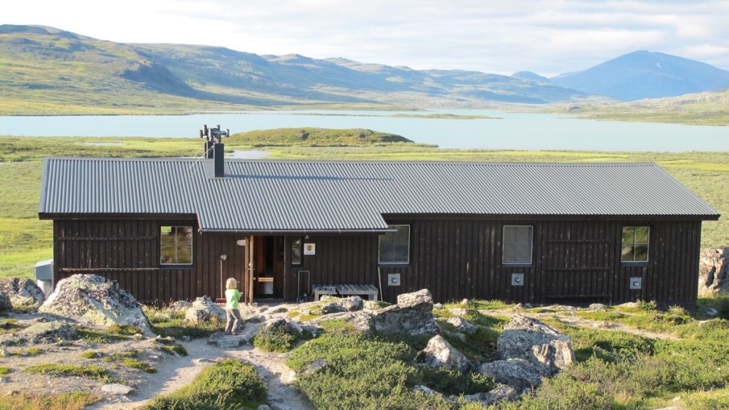 Refugio STF, Kungsleden con niños.