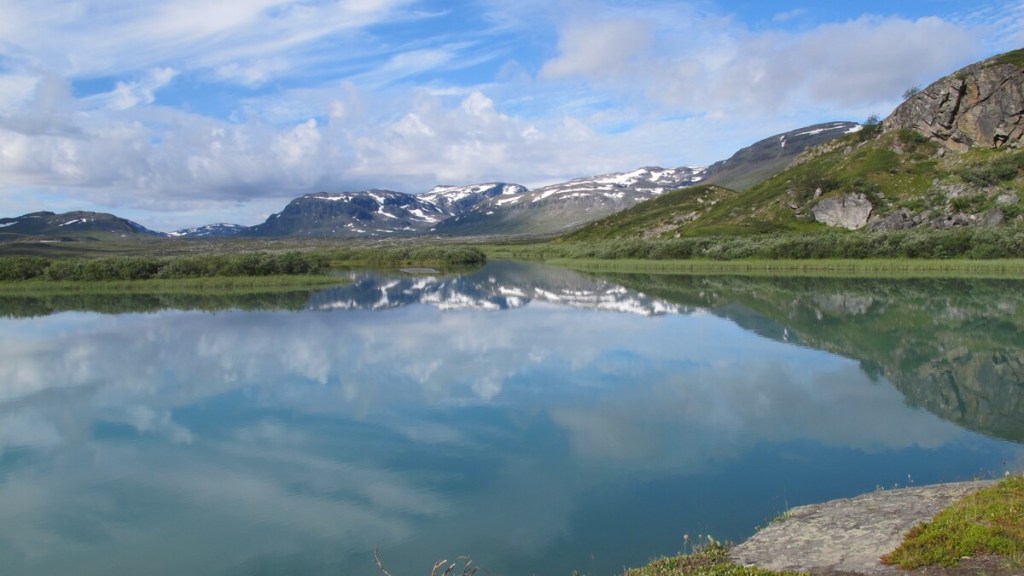 Suecia, Laponia, Kungsleden, paisaje, Abiskojaure