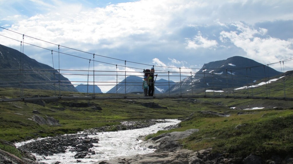 Kungsleden con niños. Trekking