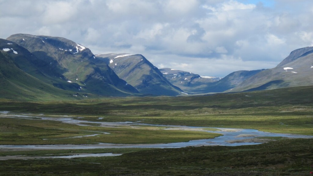 Suecia, Laponia, Kungsleden, paisaje, Abiskojaure