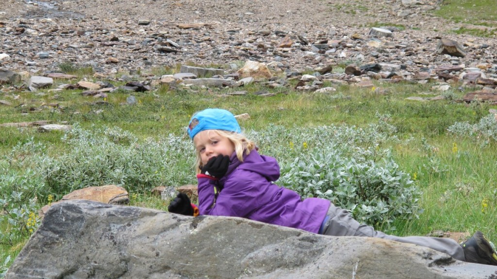 Kungsleden con niños. trekking